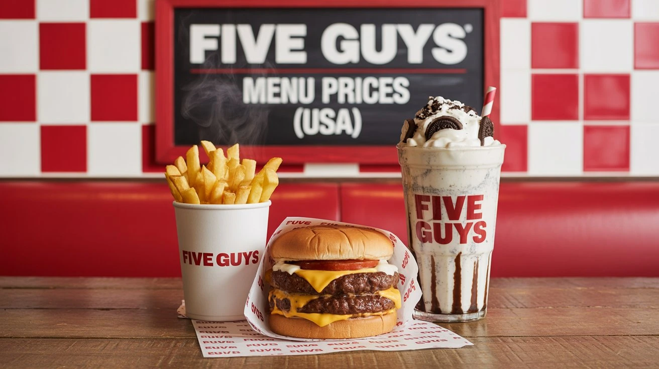 Five Guys Menu Prices