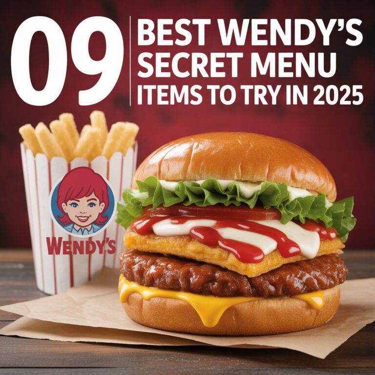 09 Best Wendy’s Secret Menu Items to Try in 2025